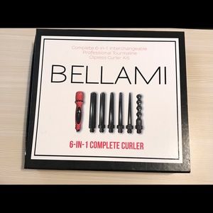 Bellami 6 in 1 curler wand kit